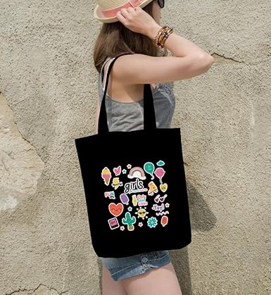 Eco-Friendly Handmade Tote Bag Random Design