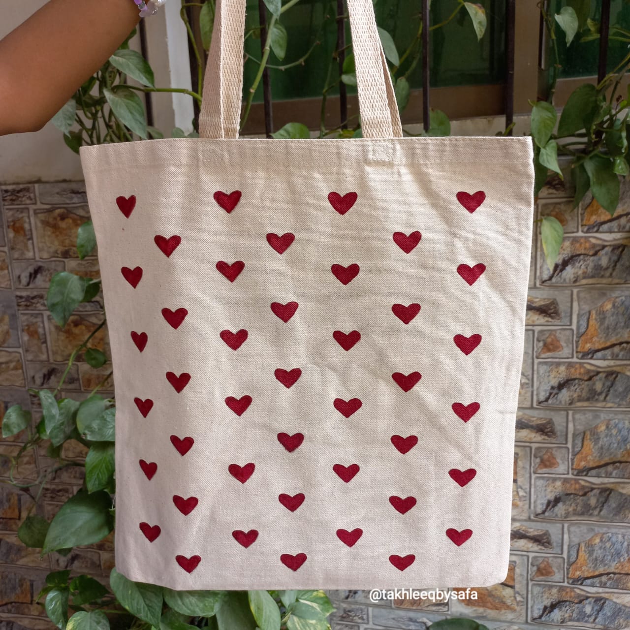 Eco-Friendly Handmade Tote Bag Random Design