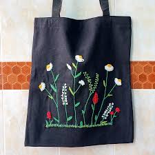 Eco-Friendly Handmade Tote Bag Random Design